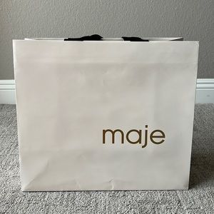 MAJE large paper bag